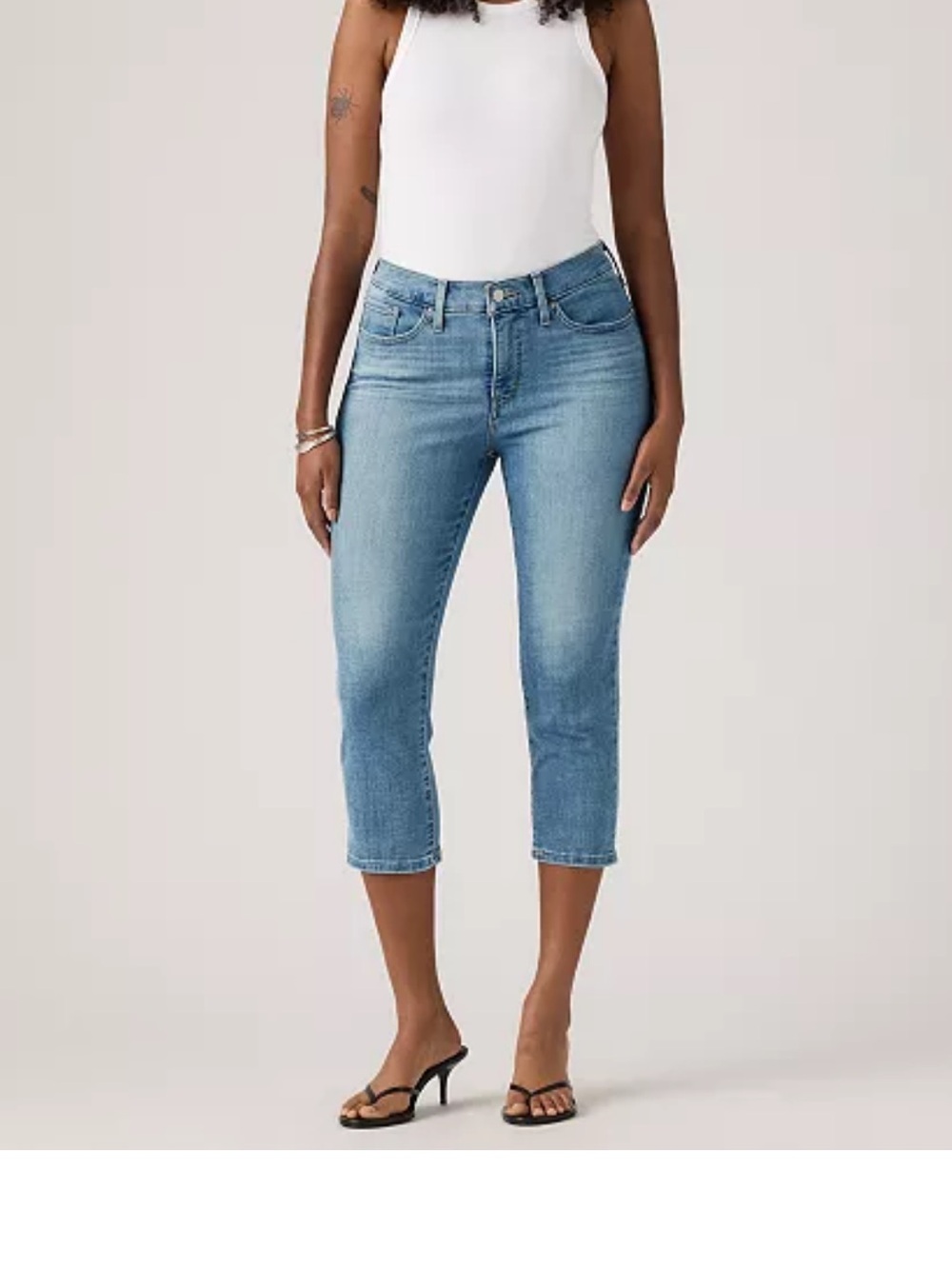 Levi's 311 Shaping Mid-Rise Capri Jeans